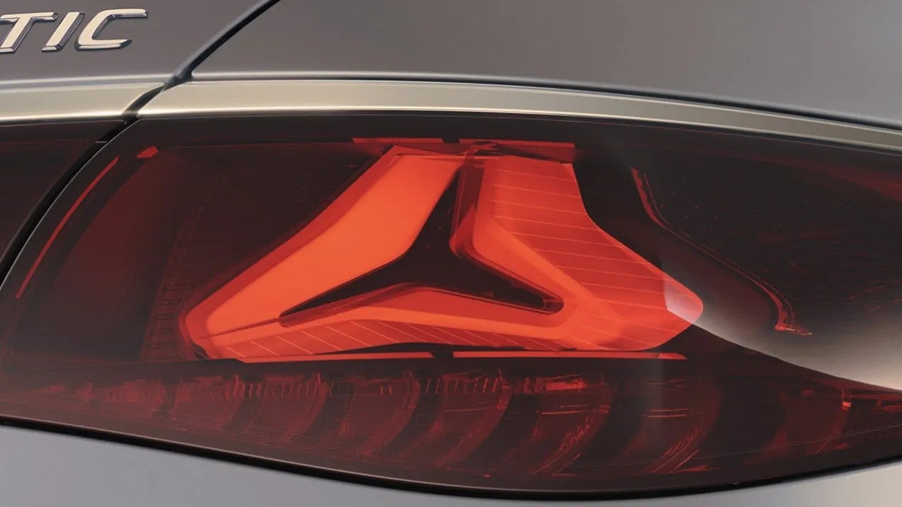 2026 Mercedes-Benz E-Class an exterior view of the tail lights