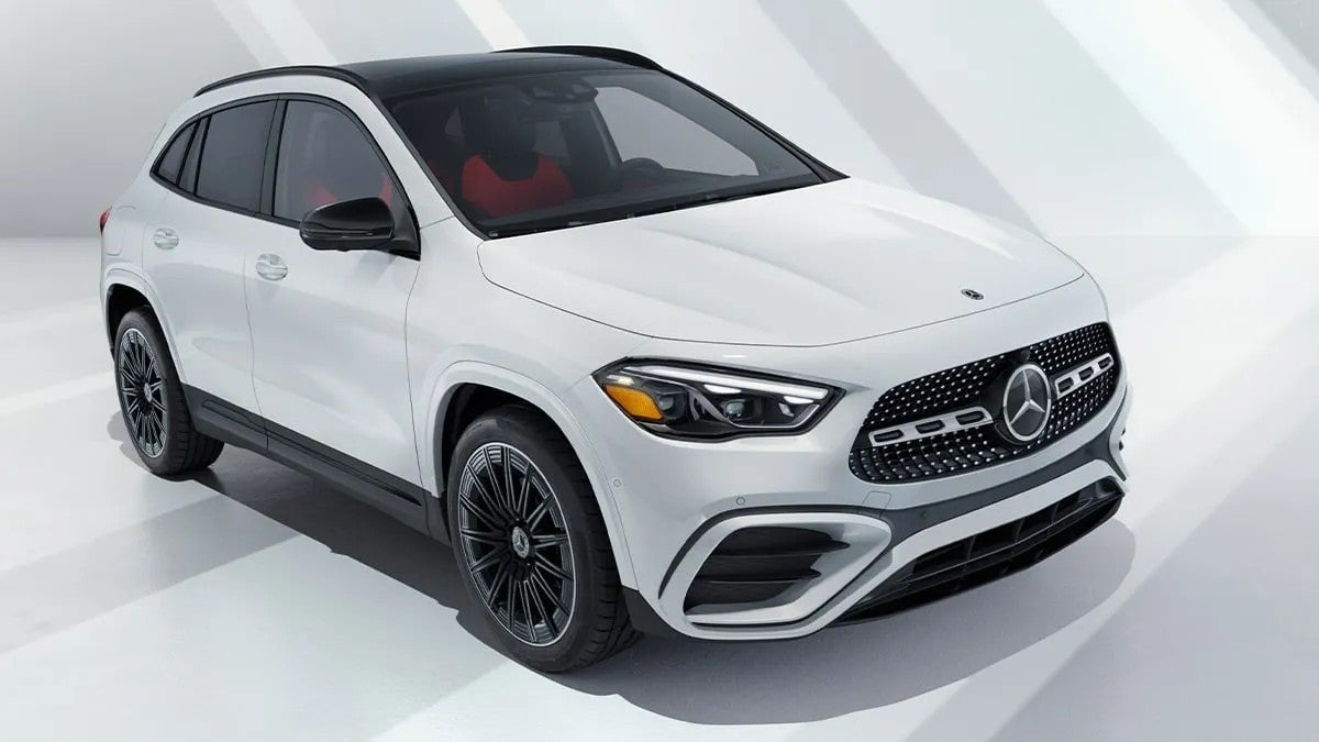 2026 Mercedes-Benz GLA view of the vehicle parked on the show room floor