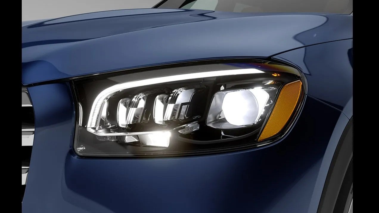 2026 Mercedes-Benz GLS exterior view of the head lights