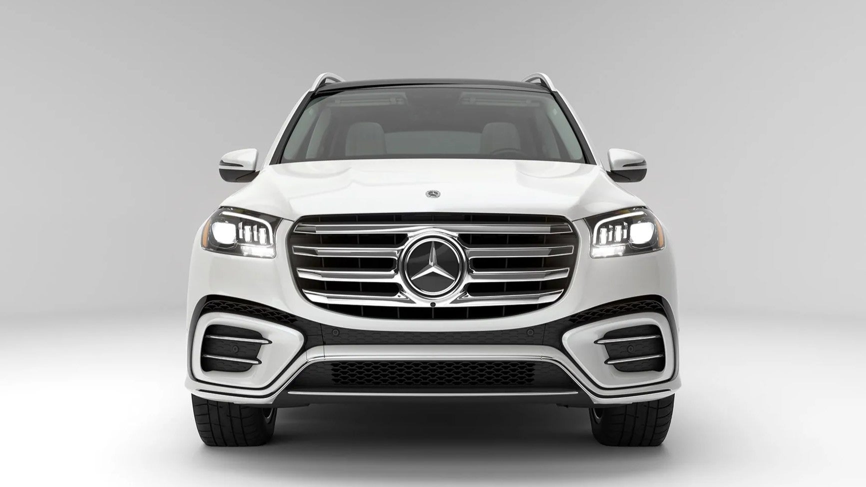 2026 Mercedes-Benz GLS view of the exterior griller