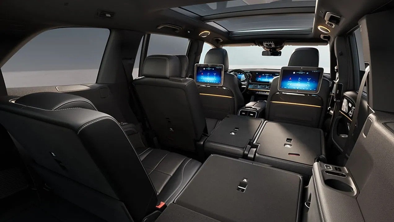 2026 Mercedes-Benz GLS view of the interior design