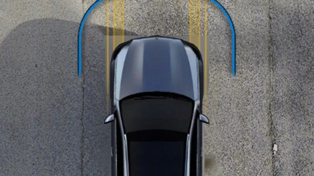 2026 Mercedes-Benz GLS view of the new sensors on the GLS safety features