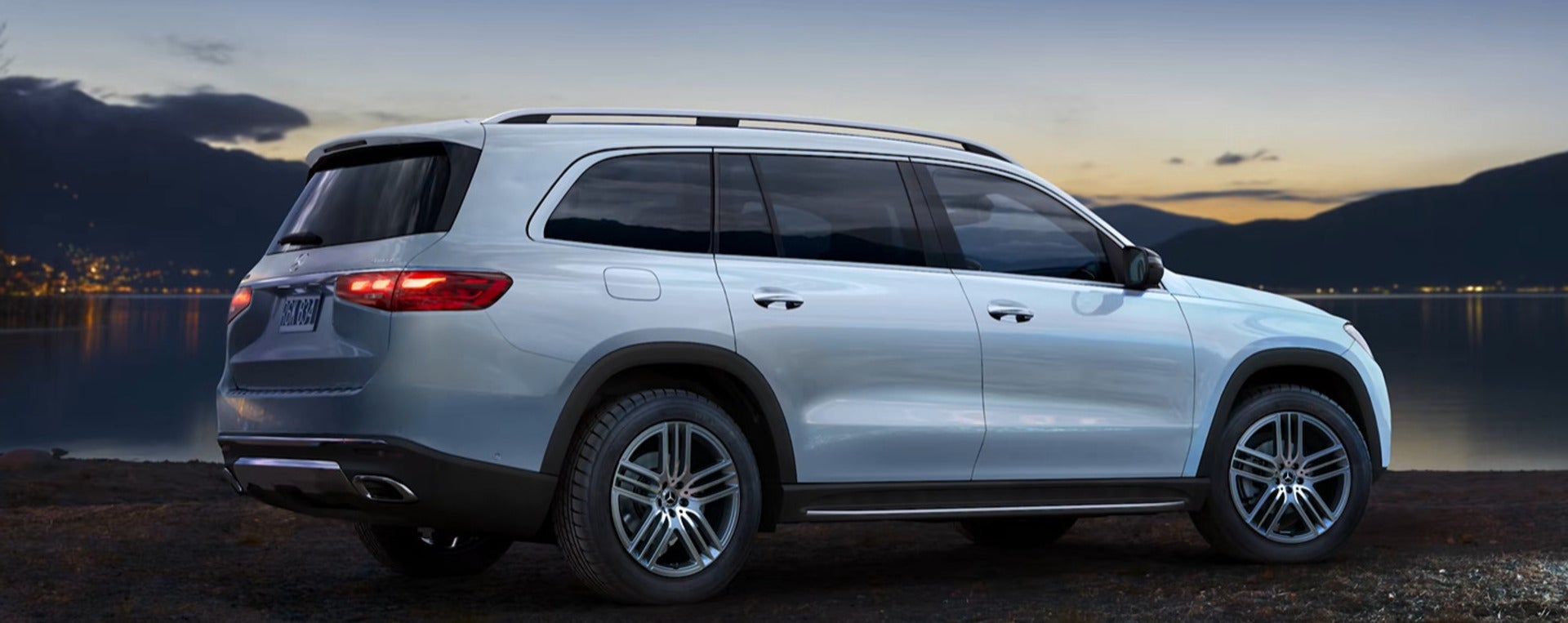 2026 Mercedes-Benz GLS parked in front of a building