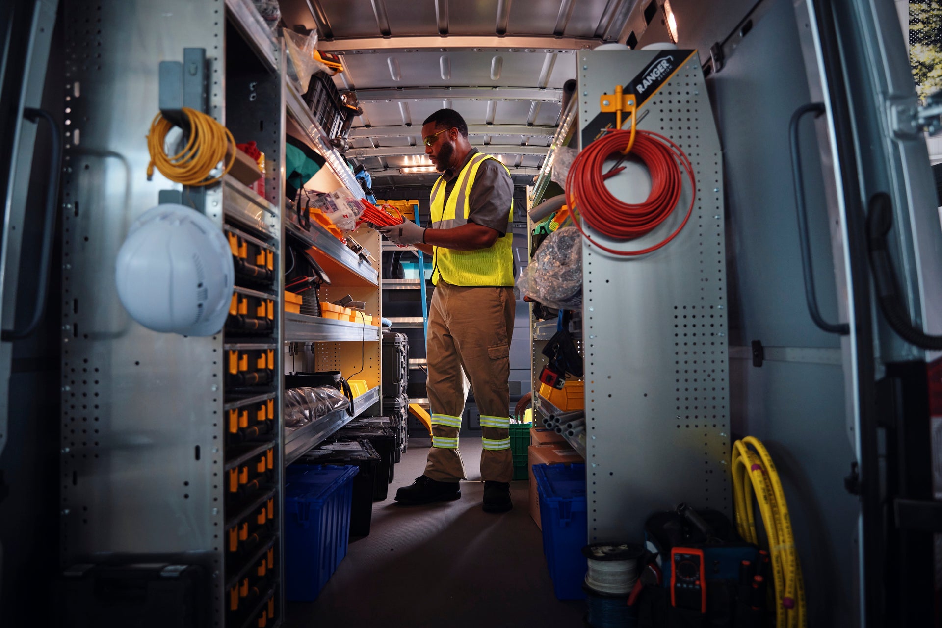 Electrical Sprinter Van Upfit Interior