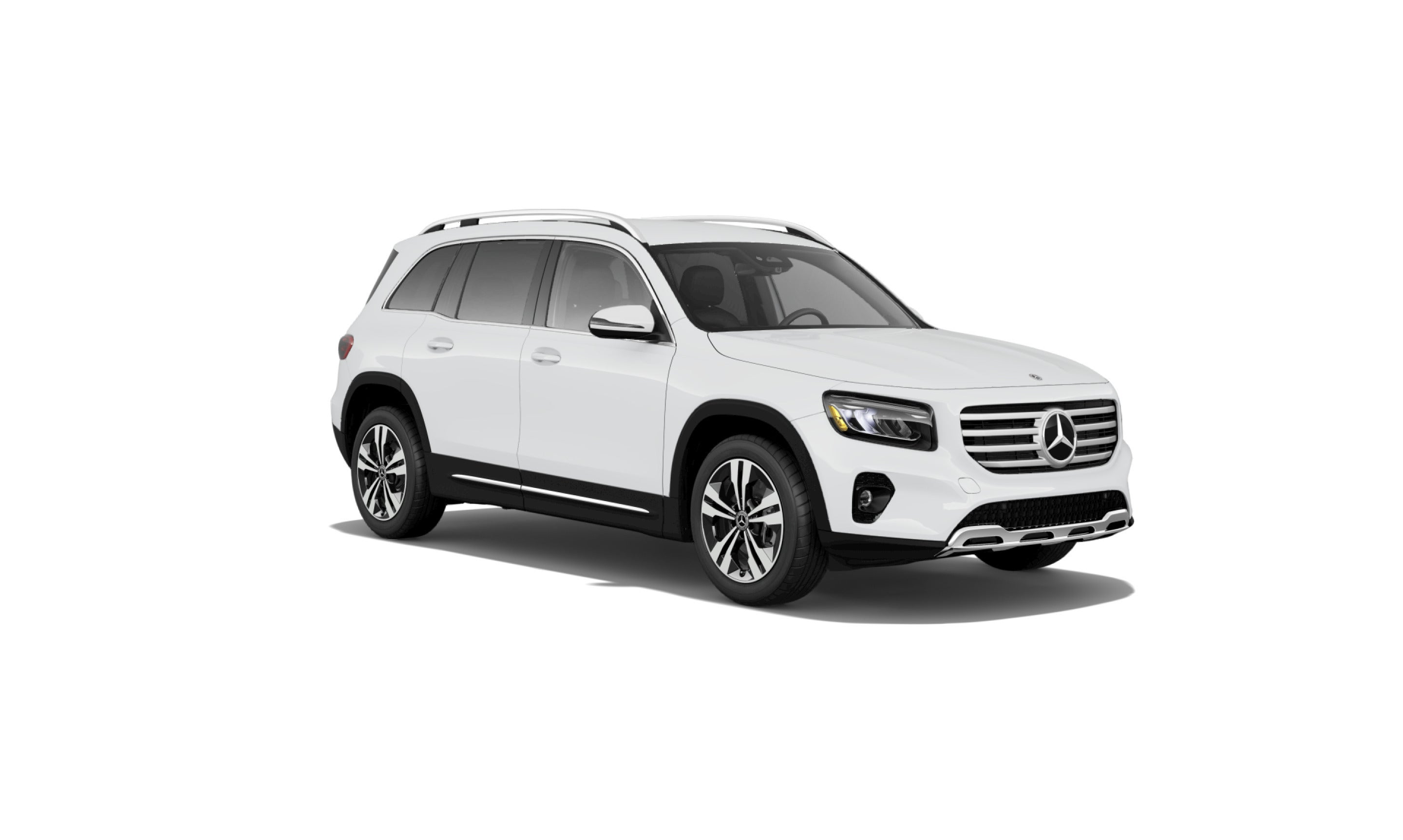 Mercedes-Benz GLB SUV with three row seating